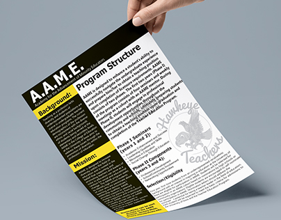 A.A.M.E. Informational Hand Out