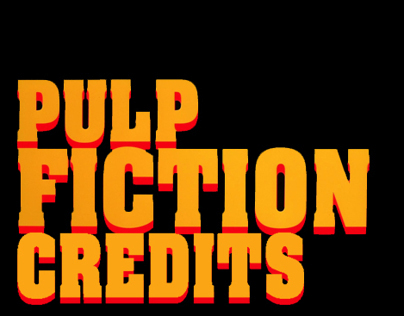 Pulp Fiction Credits