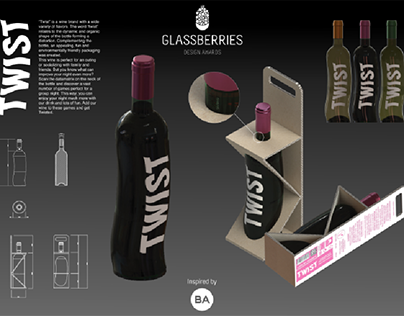 "Twist Bottle"- Glassberries Contest 2022