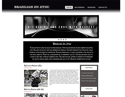 Web Blog Braziliam Jiu Jitsu