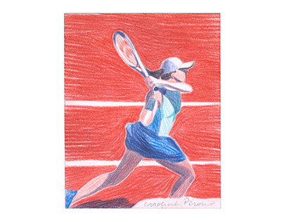 Tennis woman