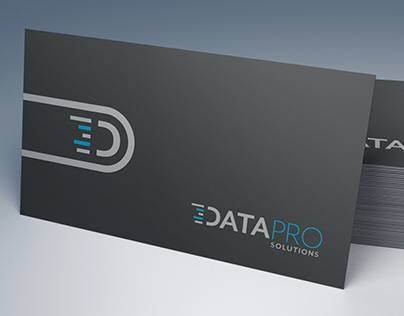 Data Pro solutions Business card design