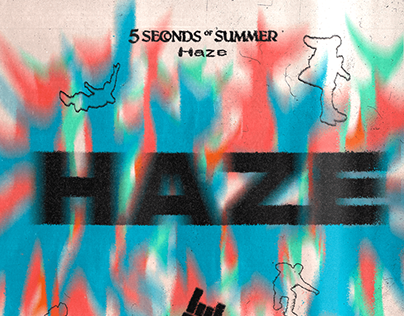 5SOS - HAZE - Poster