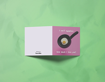 Valentine's Day Card/3D Design
