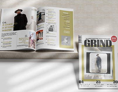 GRIND - Magazine Layout ReDesign