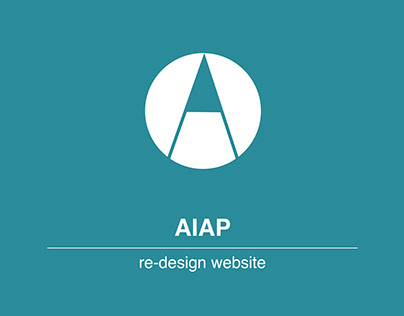 AIAP | redesign website