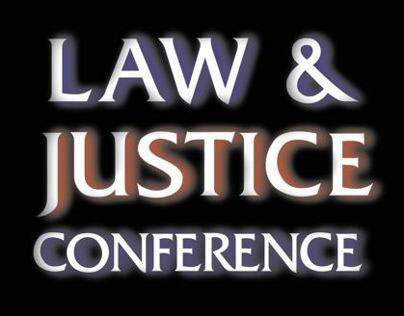 Law & Justice Conference (Graphic Design)