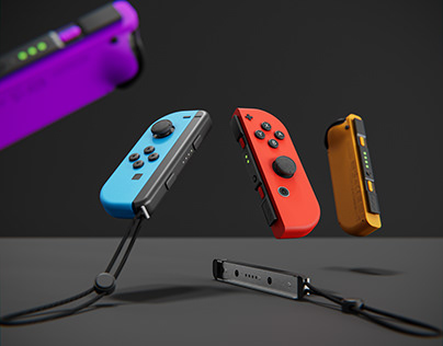 Nintendo Switch Joy-con - Product Visualization