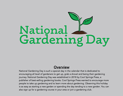 National Gardening Day
