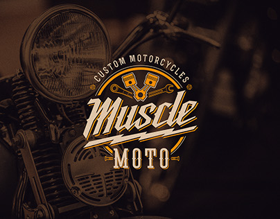 Brand Identity for a Motorcycle Shop