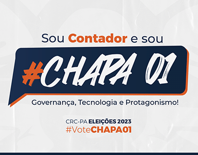 Chapa 01 | Campanha Eleições CRC 2023