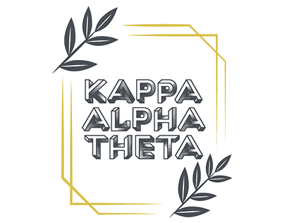 Kappa Alpha Theta Typography