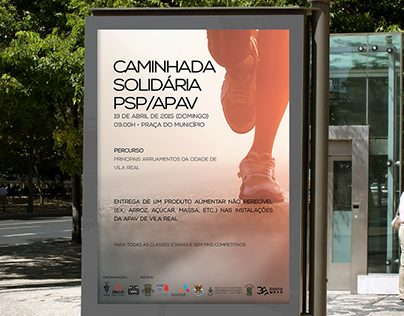 Poster - Caminhada Solidária PSP/APAV 2015