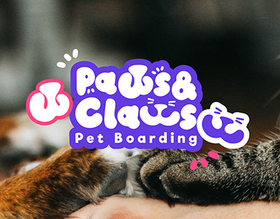 Paws & Claws Logo Design