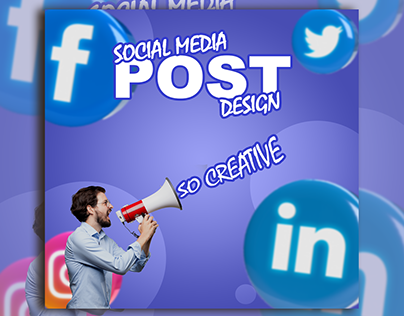 SOCIAL MEDIA POST/CREATIVE SOCIAL MEDIA POST DESIGN