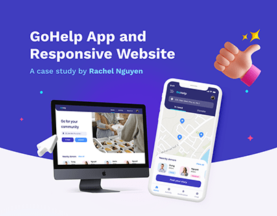 GoHelp - A donation app UX case study