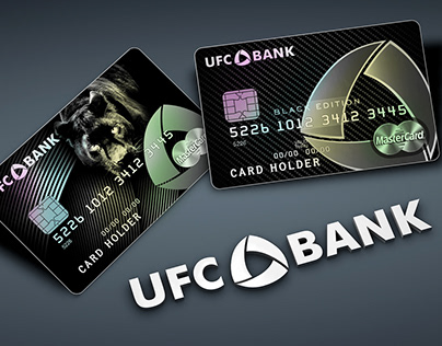 Credit Card for "UFC Bank" MC Black Edition