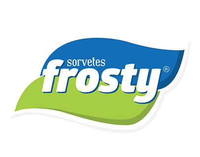 Sorvetes Frosty: redesenho de logotipo