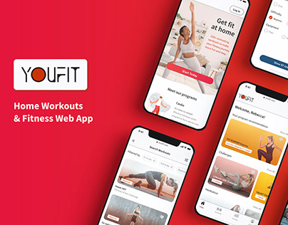 Project thumbnail - YouFit | Home Workouts & Fitness Web App