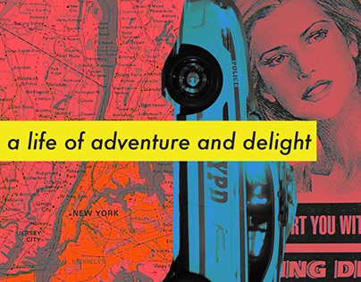"A Life of Adventure and Delight" Dust Jacket