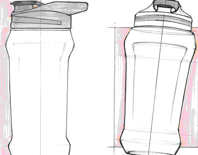 Sports Bottles Ideation Sketches