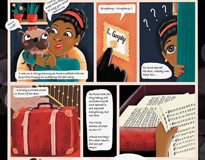 Graphic Novel - The Mysterious Suitcase by Danja K.