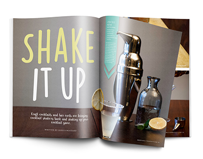 Shake It Up - Editorial Design