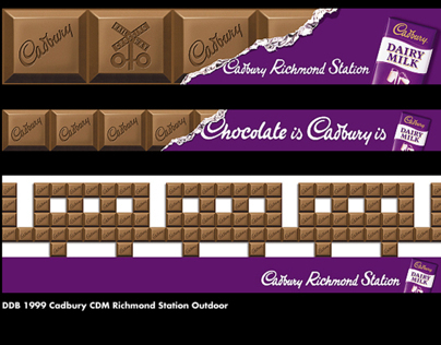 DDB Cadbury Transit Print