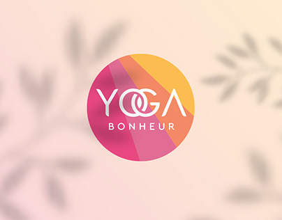 Yoga Bonheur - Logotype - sport