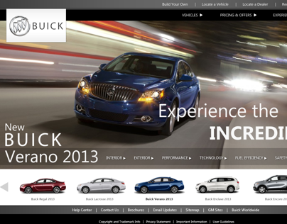 Buick Website for Sitecore and Microsoft Dynamics.