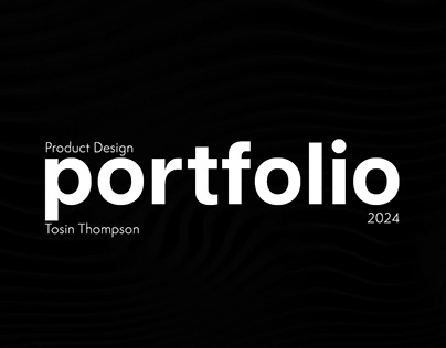 Portfolio Tosin Thompson 2024