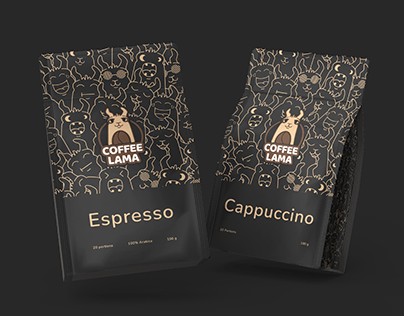 Branding "COFFEE LAMA"