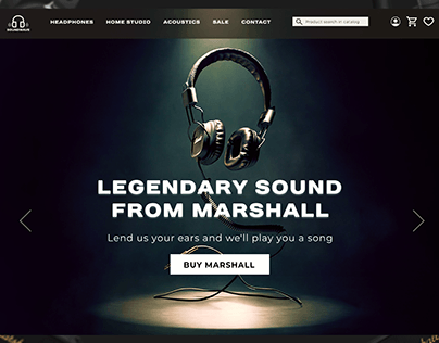 Audio online store "SoundWave"