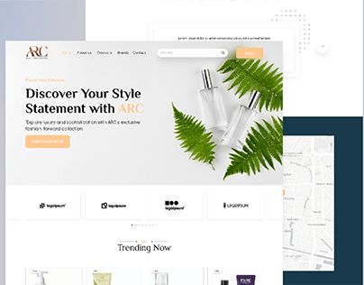 E-commerce Website Ui design In figma