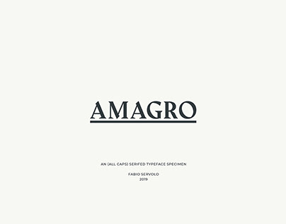 Free Amagro Serif Font