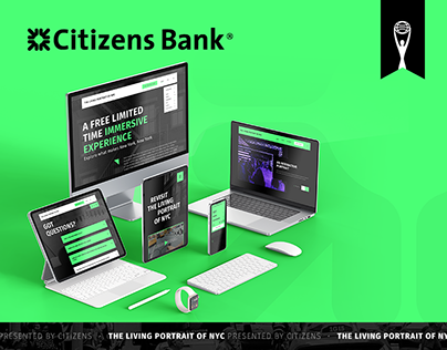 Citizens Bank - The Living Portrait of NYC Website