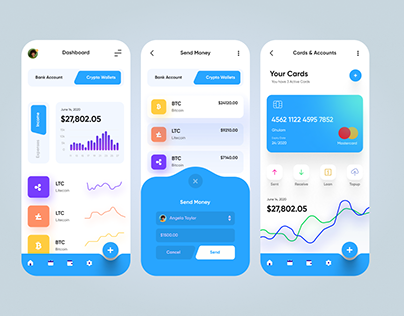 App UI for Banking and Finance