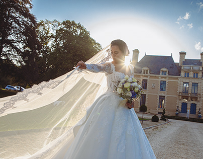 Wedding, Castle Caen, Francia