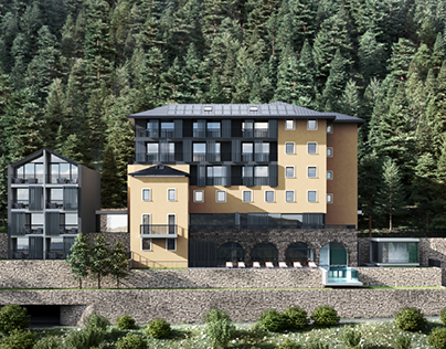 Project thumbnail - CGI_Boutique Hotel and SPA