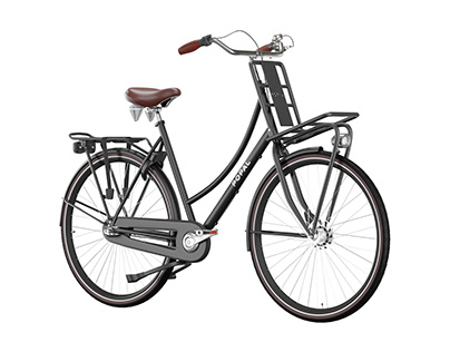 Bicycle 3d rendering (Popal company)
