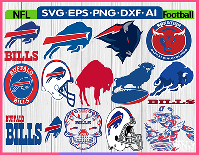 13+Designs,Buffalo Bills svg File/football svg NFL