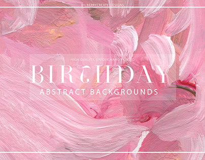 Birthday abstract background