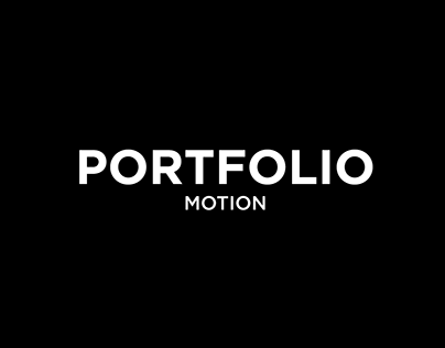 Motion CV / Portfolio