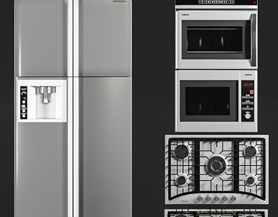 Kitchen Appliance Set 01