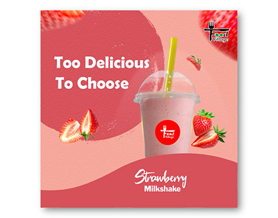 Motion Design - Milkshake Advertisement