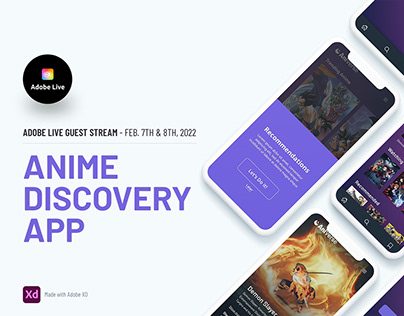 Adobe Live | Anime Discovery App