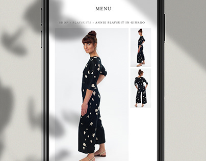 Website Design | Wilga Clothing