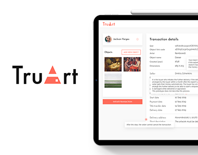 TruArt - Blockchain-based platform