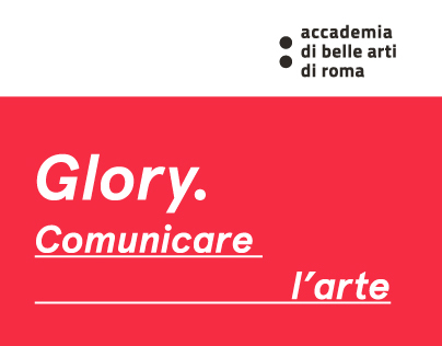 Glory - Comunicare l'arte.   Tesi