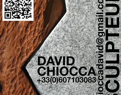 Business Card | David Chiocca - Sculpteur